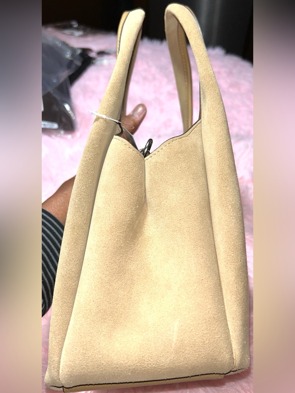 Coach Lana 23 Suede/Peanut - Picture 5 of 13